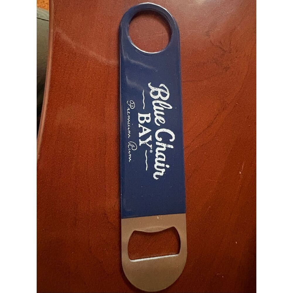 Blue Chair Bay Premium Rum Flat Blade Opener, Speed Bottle Opener.